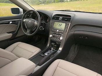 Acura, Interior, Cars, Steering Wheel, Rudder, Salon, Speedometer, Tl, 2007 HD wallpaper
