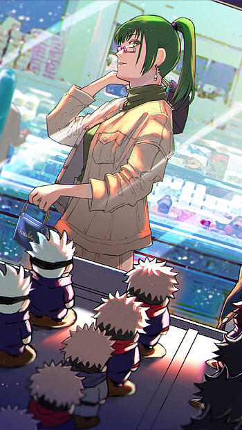 Maki Zenin, Anime, Jujutsu Kaisen HD phone wallpaper
