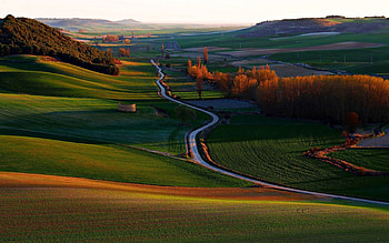 Nature, Grass, Sky, Hills, Spain, Valladolid HD wallpaper