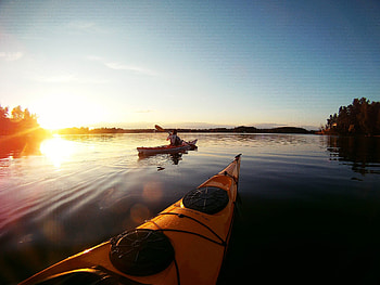 Finland, Kayaking HD wallpaper
