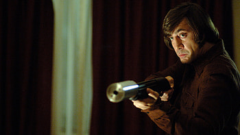 No Country for Old Men (2007) - Official Netflix Background, Javier Bardem, shotgun HD wallpaper