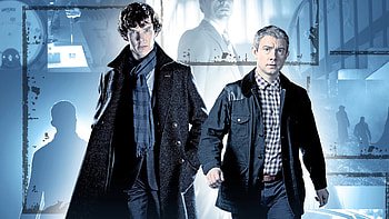 Sherlock , Benedict Cumberbatch, Martin man, Dr. Watson HD wallpaper