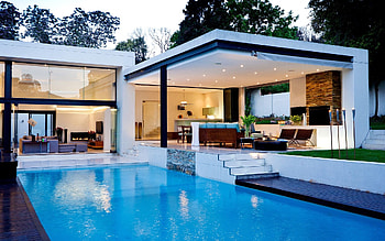 Stylish house, Modern living, Sophisticated design, Aesthetically pleasing HD wallpaper