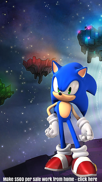 Sonic the Hedgehog background HD phone wallpaper