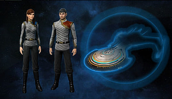 New Alliance Uniforms And Ship, Event Ship, STO, 2021, Event Uniform HD wallpaper