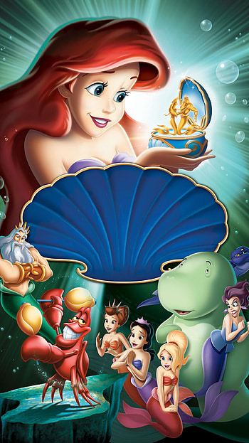 The Little Mermaid: Ariel& HD phone wallpaper