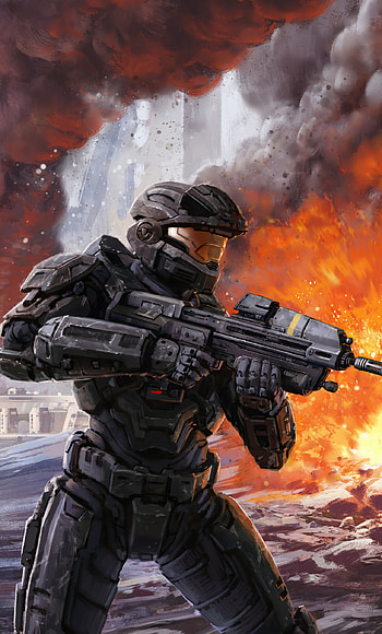 Noble Six, Halo: Reach HD phone wallpaper
