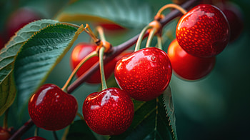 beautiful cherry, food, cherry, fruit, cuisine HD wallpaper