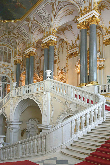 Hermitage Museum, State Hermitage Museum, Baroque architecture, Castles interior HD phone wallpaper