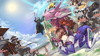 Dva Overwatch Artwork , dva-overwatch, overwatch, games, artwork HD wallpaper