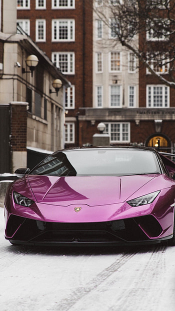 Lamborghini, Cool Purple Lamborghini HD phone wallpaper