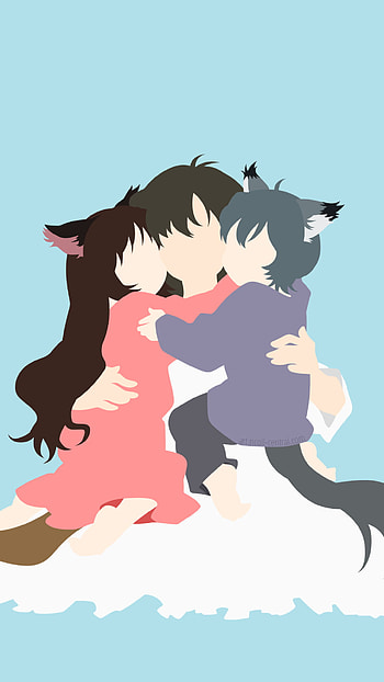 Wolf Children, Stunning artwork, Captivating visuals, Anime masterpiece HD phone wallpaper