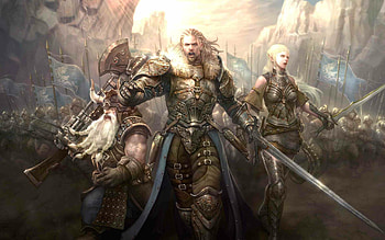 Kingdom Under Fire, Epic video game, Ancient battles, Mythical creatures HD wallpaper