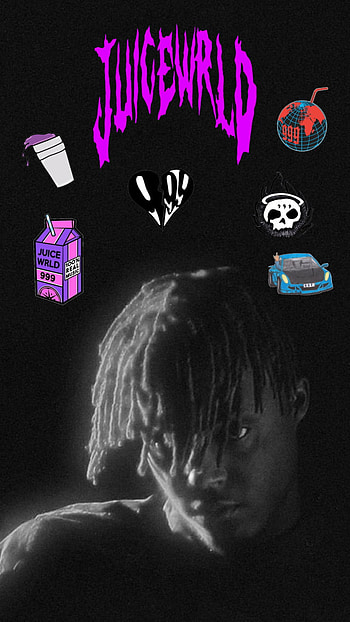 Juice wrld patched, edit, 999, logo, juice wrld, gb&gr HD phone wallpaper