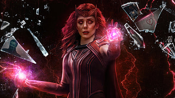 2023 Scarlet Witch Artwork, scarlet-witch, superheroes, artist, digital-art, artwork, behance HD wallpaper