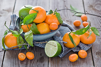 Food, Lime, Tangerines, Citrus HD wallpaper