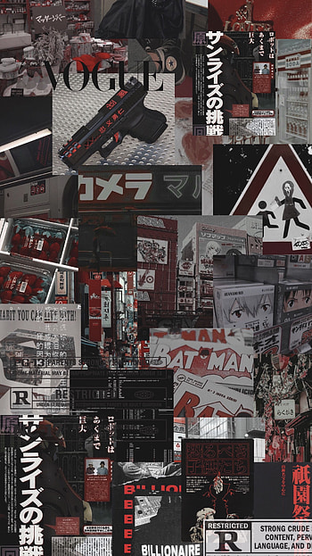 red and black grunge aesthetic lockscreen . Foto abstrak, Gambar kota, Fotografi abstrak HD phone wallpaper