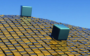 3D, Smooth, Surface, Cubes HD wallpaper