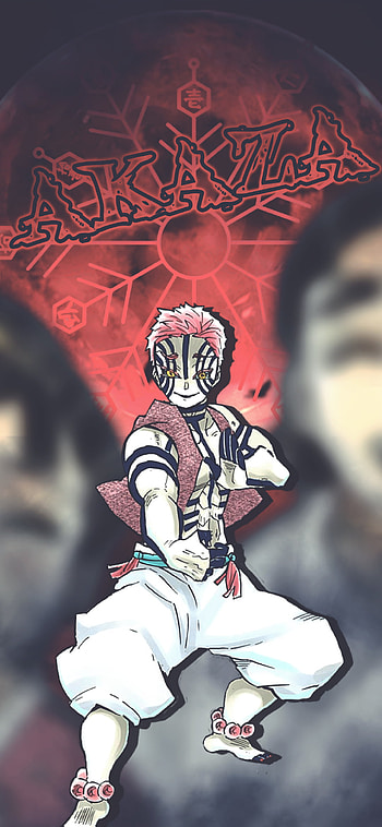 Akaza, Akaza (Demon Slayer: Kimetsu no Yaiba), Anime, Demon Slayer: Kimetsu no Yaiba HD phone wallpaper