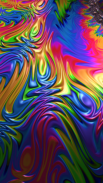 Fractal Art Trippy Psychedelic Background for Smart, Abstract, fractal HD phone wallpaper
