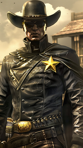 Rugged Sheriff Western HD phone wallpaper