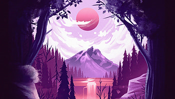 Beautiful Landscape Digital Artwork , artist, artwork, digital-art HD wallpaper