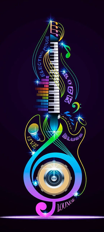 Abstractus, electronic_instrument, music, string_instrument HD phone wallpaper