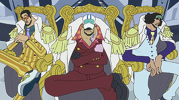 Anime, One Piece, Akainu (One Piece), Kizaru (One Piece), Aokiji (One Piece) HD wallpaper