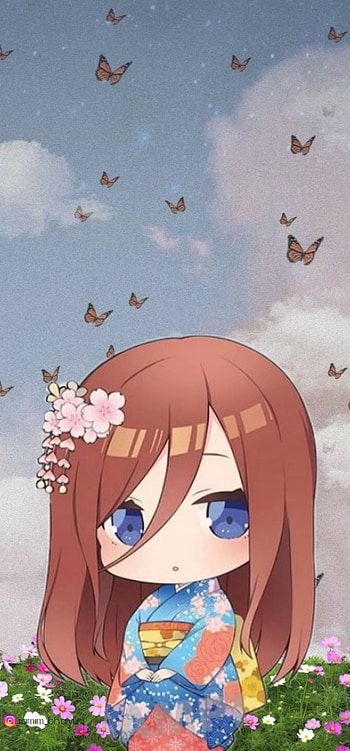 Miku, anime waifu, nakano, Android, teammiku, the quintessential, miku nakano, anime, , ramimhaque HD phone wallpaper