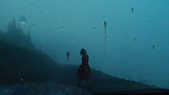 Ghosts Going Up , ghost, artist, artwork, digital-art HD wallpaper