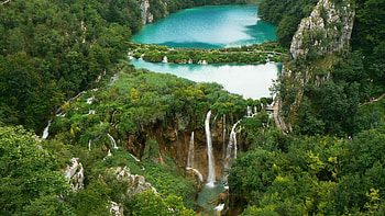 Landscape, Nature, Waterfalls HD wallpaper