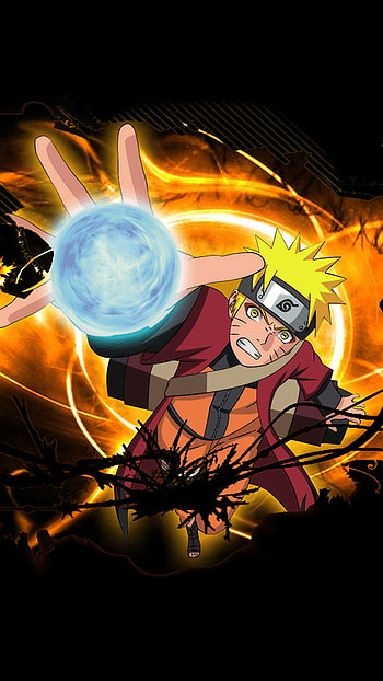 Uzumaki Naruto, anime, naruto, sasuke HD phone wallpaper
