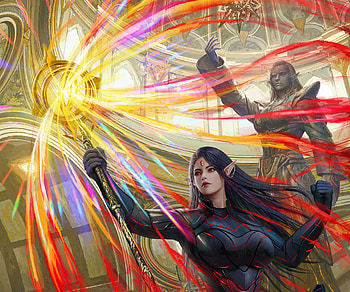Dawn of Chaos, fantasy, elf HD wallpaper