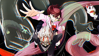 Dandadan Ultra Featuring Momo Ayase and Ken Takakura, Dandadan, Ken Takakura, Momo Ayase HD wallpaper