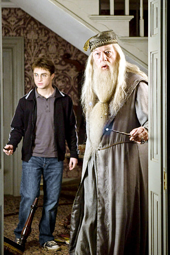 Dumbledore, Michael Gambon, Almost wasn't played HD phone wallpaper