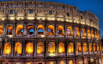Cities, Architecture, Italy, Colosseum, Rome HD wallpaper
