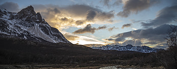 Nature, Trees, Sky, Mountains, Rock, Vertex, Top HD wallpaper