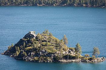 Emerald Bay, Lake Tahoe, Fortune, Widow HD wallpaper