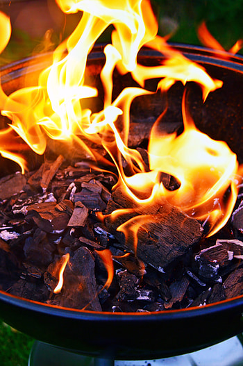 Fire, Bonfire, Miscellanea, Miscellaneous, Firewood, Angle, Corner HD phone wallpaper