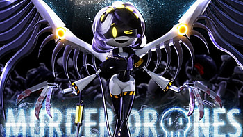 : Cyberpunk Cyn from Murder Drones Series, TV Show, Murder drones HD wallpaper