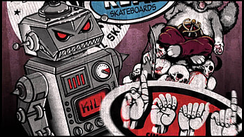 skate sticker bomb ... HD wallpaper