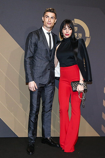 Quina Awards 2018, Cristiano Ronaldo and Georgina Rodriguez HD phone wallpaper