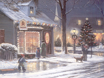 HOLIDAY MEMORIES, winter, holiday, snow, christmas, house, cold, ice, memories HD wallpaper