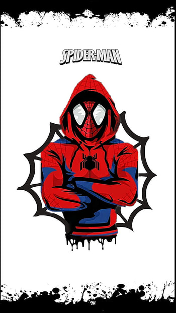 Spider man, desenho, arte HD phone wallpaper