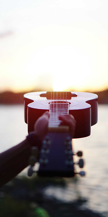 Soulful melodies, Guitar solos, Musical creativity, Expressive instrument HD phone wallpaper