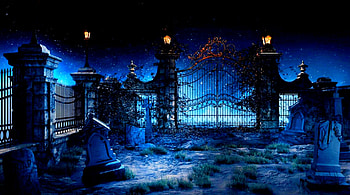 cemetary nights, gothic, eerie, graveyard, dark HD wallpaper