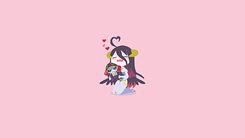 Cute, anime girl, minimal, overlord HD wallpaper