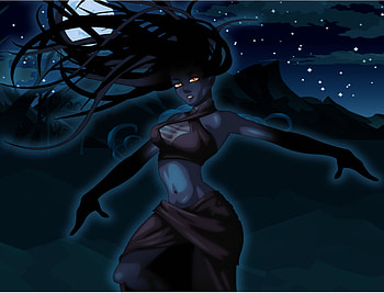 Fantasy Girl, girl, fantasy, dark, female HD wallpaper