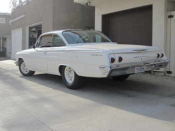 1962 Chevy Bel Air, muscle, chevy, car, bel air HD wallpaper