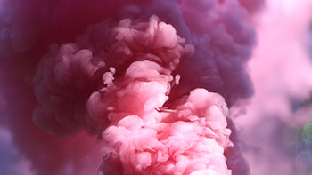 Smoke, pink, close up HD wallpaper